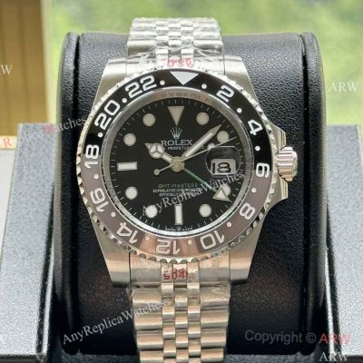 New Copy 2024 Rolex GMT-Master II Bruce Wanye Stainless Steel Watches